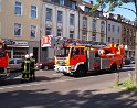Brand Wohnung mit Menschenrettung Koeln Vingst Ostheimerstr  P073